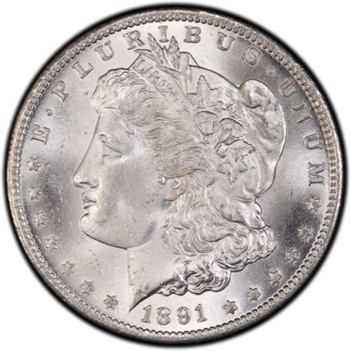 How much is a 1891 Liberty silver dollar worth?