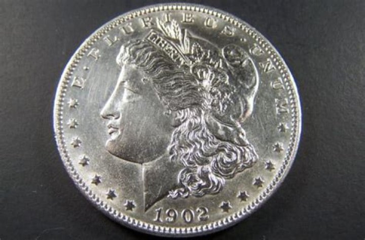 How much is a 1902 Morgan silver dollar worth?