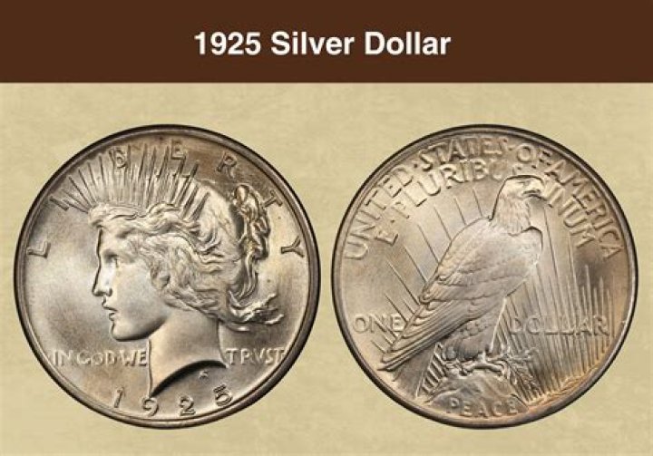 How much is a 1925 silver dollar coin worth today?