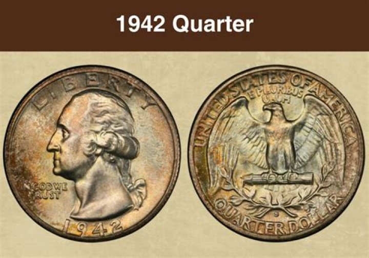 How much is a 1942 quarter worth today?
