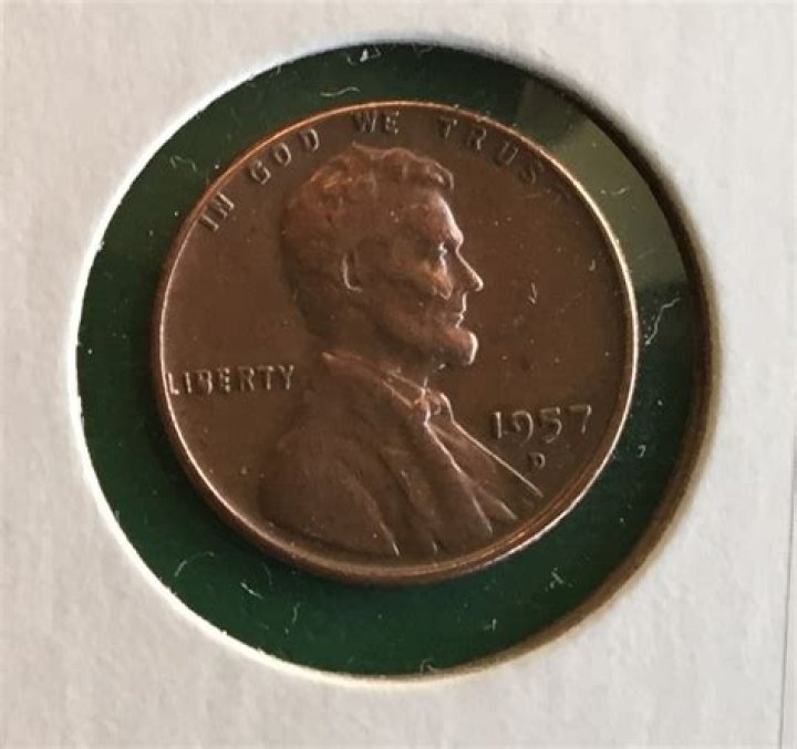 How much is a 1957 penny D worth?