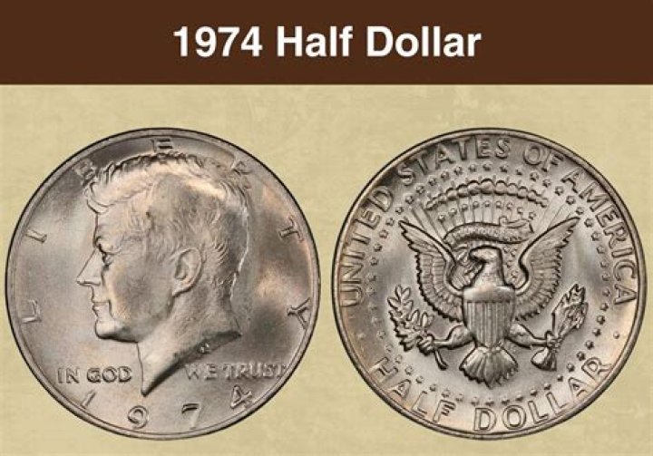 How much is a 1974 Kennedy half dollar coin worth?