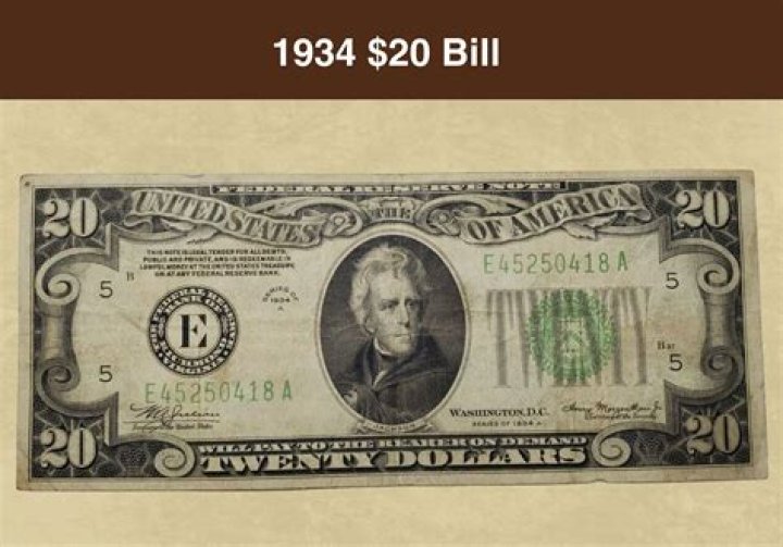 How much is a 1981 Series A 20 dollar bill worth?