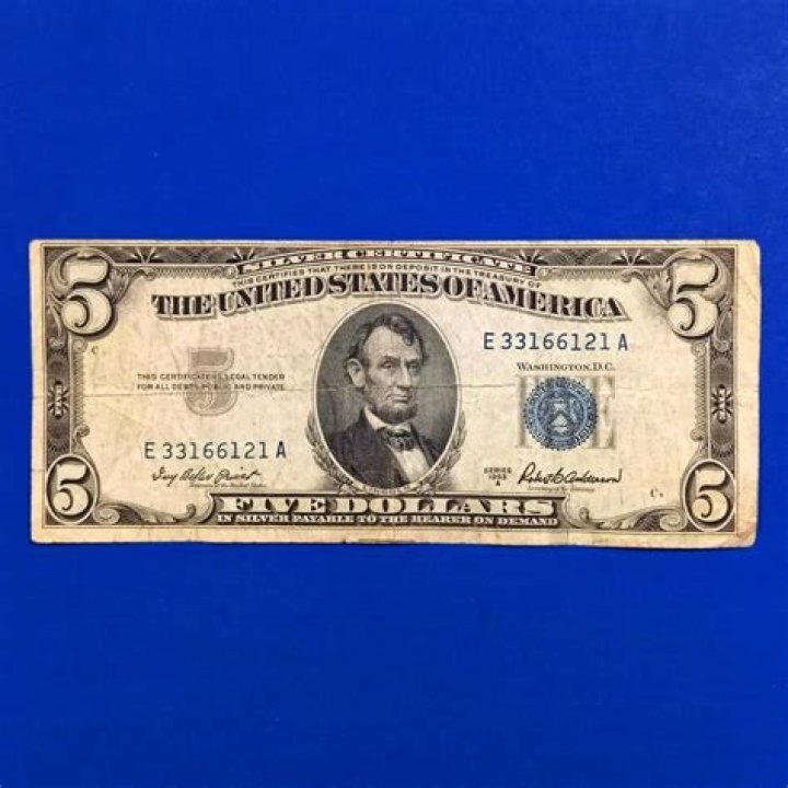 How much is a 5 dollar US note worth?