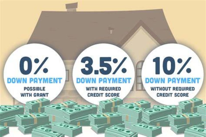How much is a downpayment on a 280000 house?
