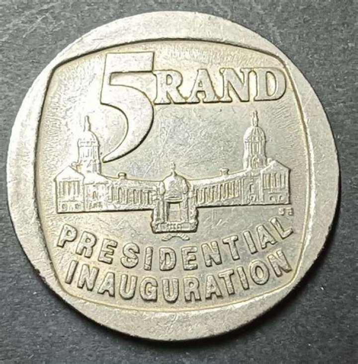 How much is a presidential inauguration R5 coin worth?