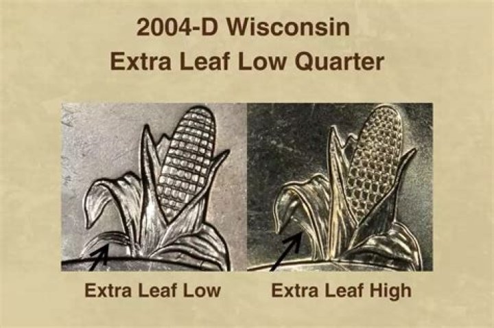 How much is an extra leaf Wisconsin quarter worth?