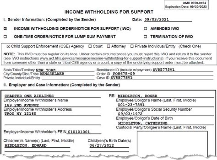 How much money can you withhold from an employee for child support?