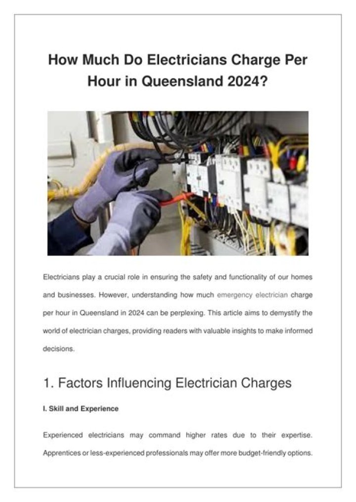 How much should an electrician charge per hour UK?