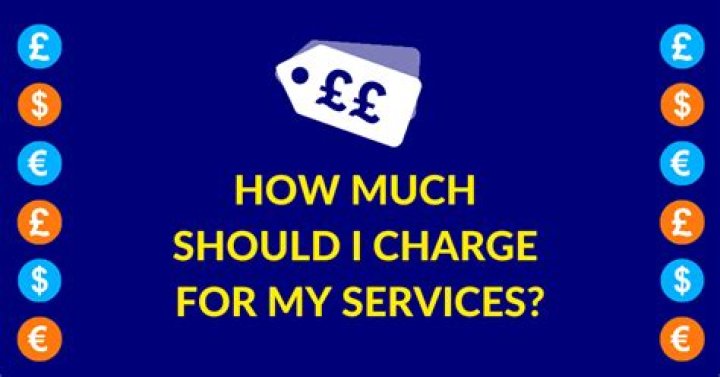 How much should I charge for a service fee?