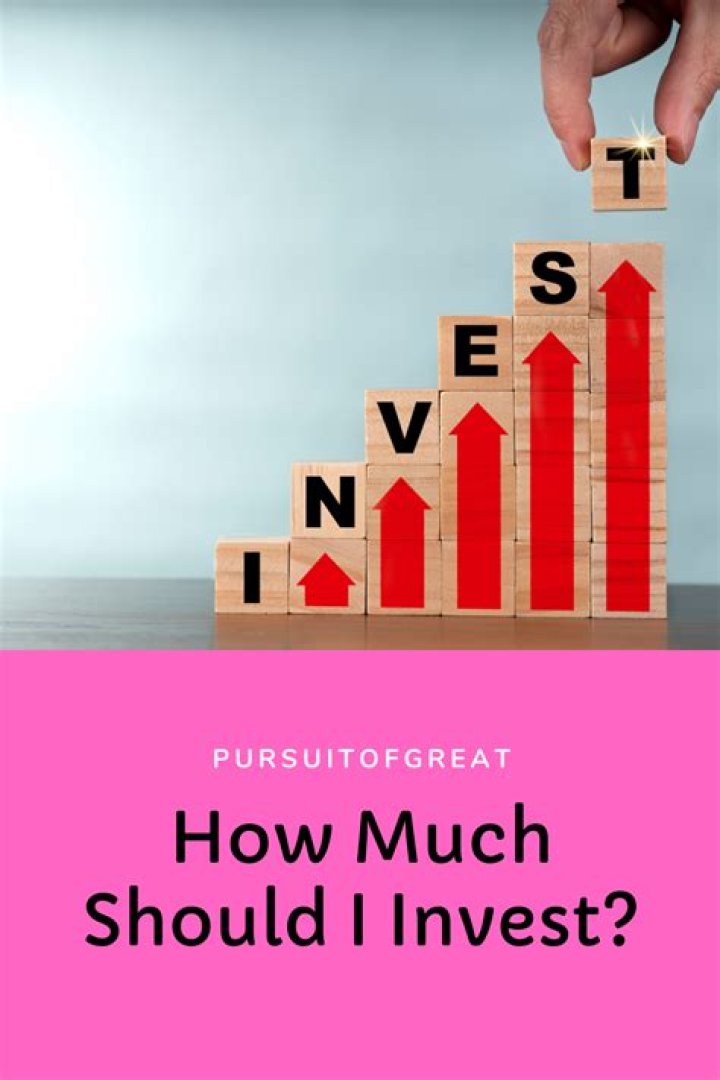 How much should I invest as a first time investor?