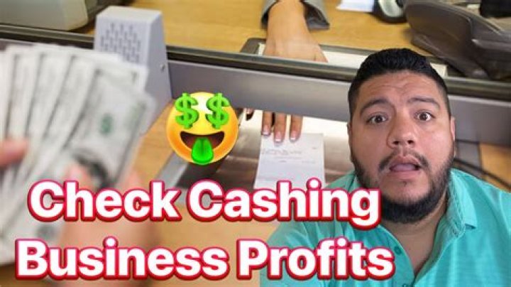 How profitable is a check cashing business?