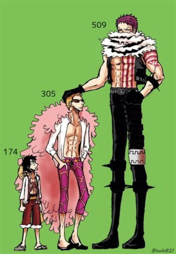 How tall is doflamingo?