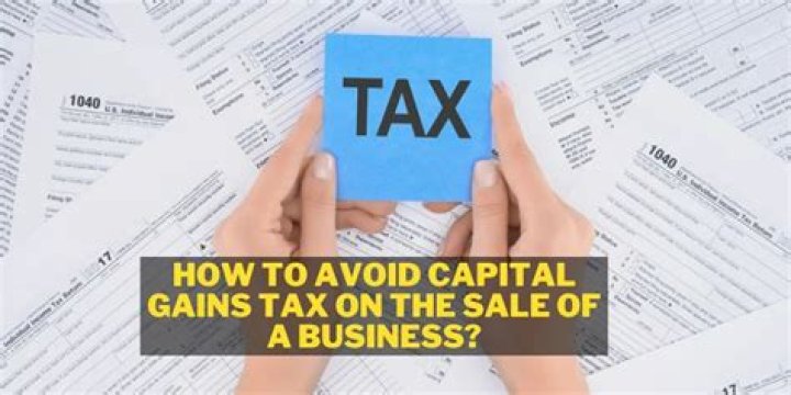 How to avoid capital gains tax on business sale?