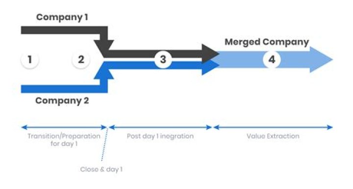 In what way merger are different with consolidation?