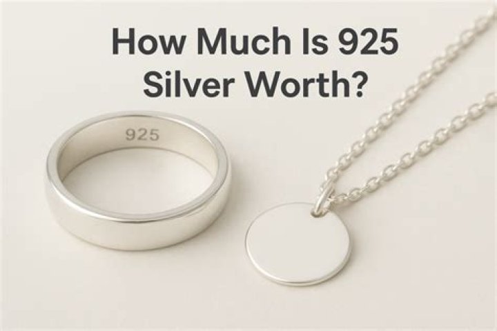 Is 925 sterling silver worth anything?