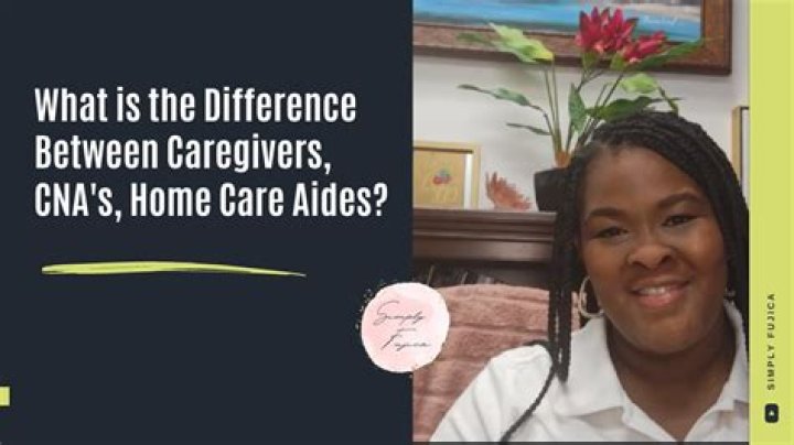 Is a caregiver the same as a CNA?