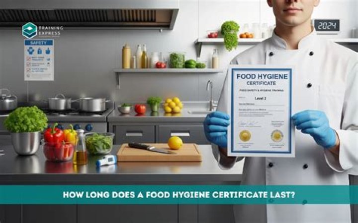 Is an online food hygiene certificate valid?