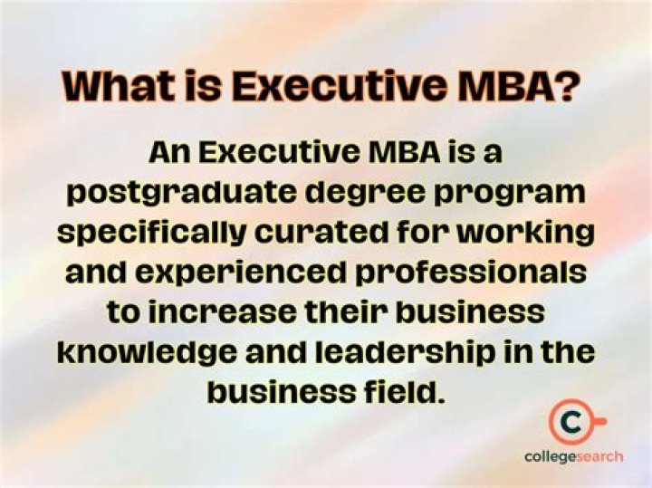Is executive MBA better than regular MBA?