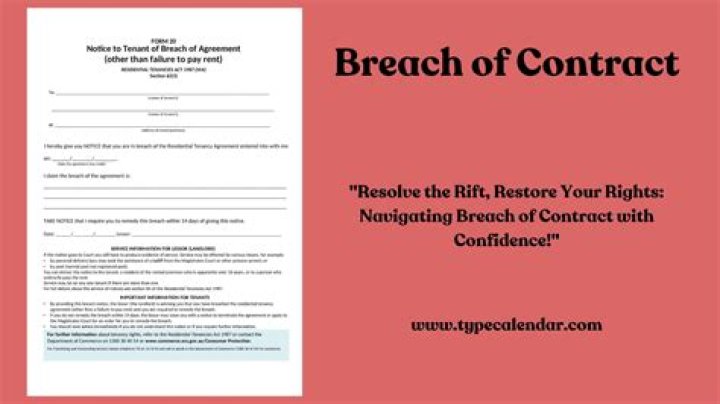 Is failure to pay a breach of contract?