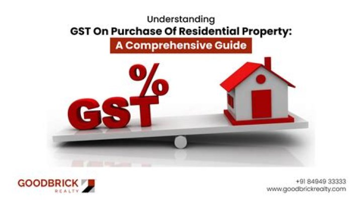 Is GST payable on purchase of residential property?
