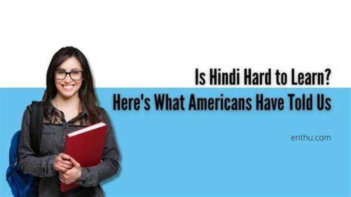 Is Hindi tough to learn?