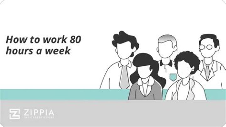 Is it normal to work 80 hours a week?
