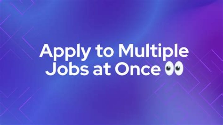 Is it okay to apply to multiple jobs at once?