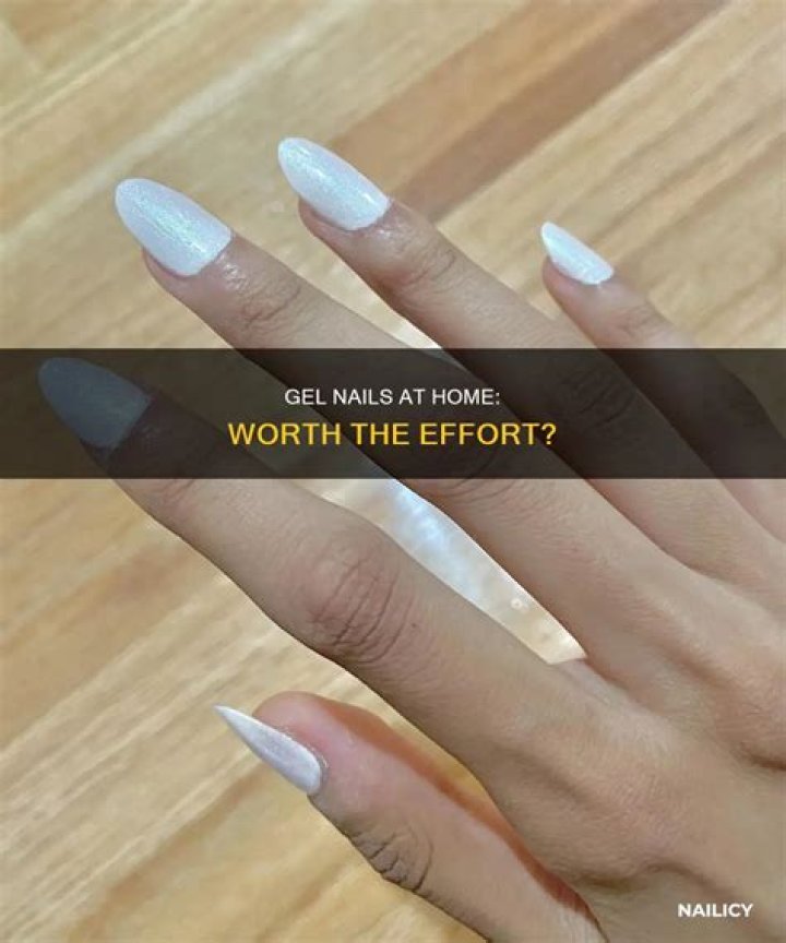 Is it worth doing your own gel nails?
