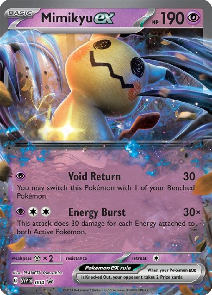 Is Mimikyu in Pokémon Arceus?