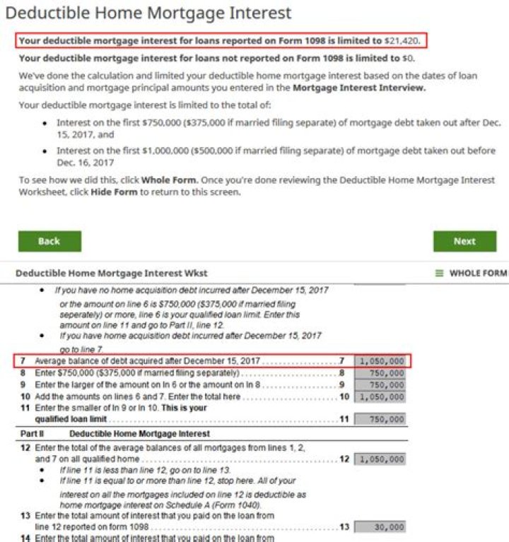 Is mortgage interest on farmland tax deductible?