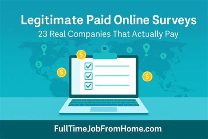 Is paid online survey legit?