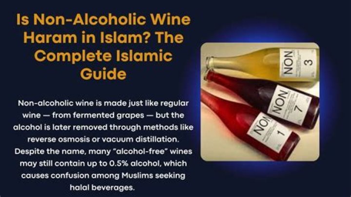 Is red wine haram?