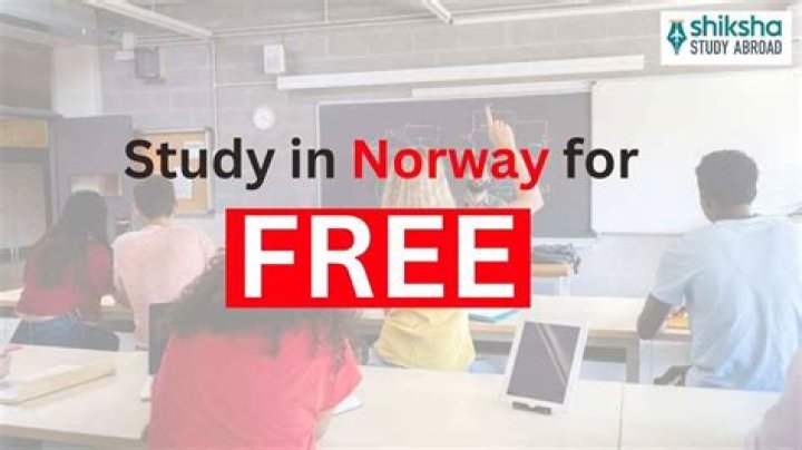 Is study in Norway free?