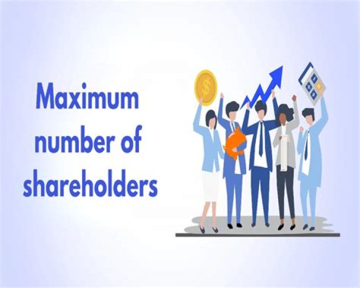 Is there a maximum number of shareholders?