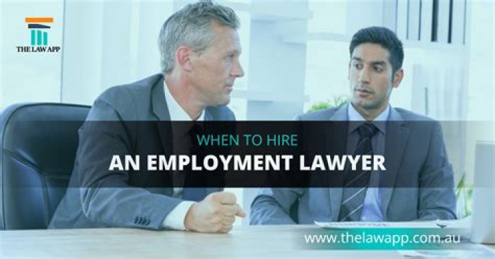 Should I contact an employment lawyer?