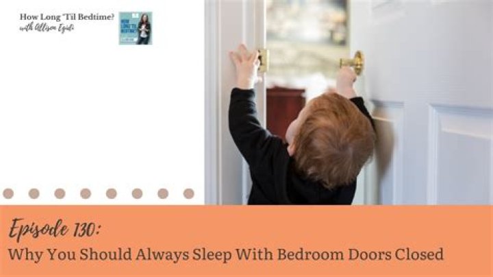 Should you sleep with bedroom door locked?