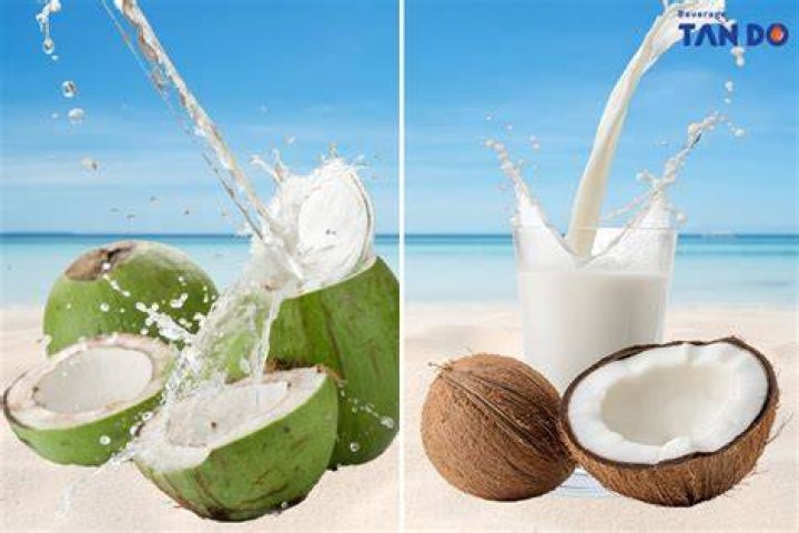 What's the difference between coconut water and coconut milk?