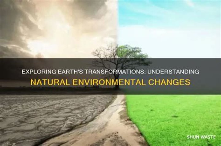 What are natural changes?