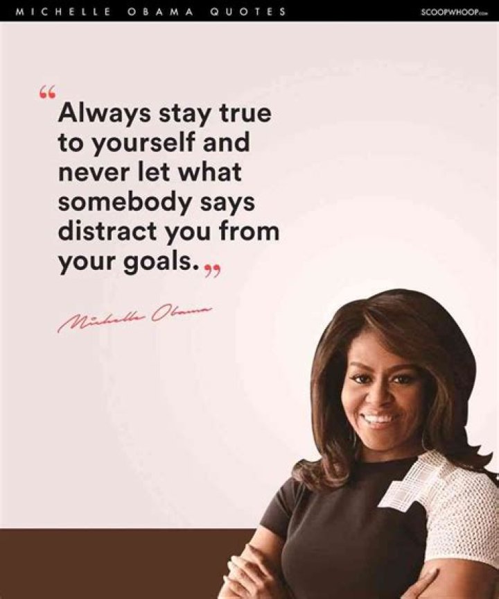What are some famous quotes michelle obama said?
