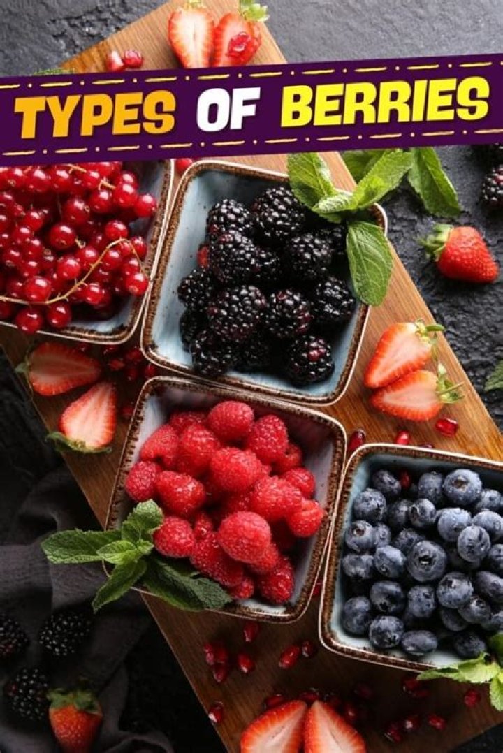 What are the 7 different types of berries?
