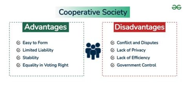 What are the advantages and disadvantages of cooperatives?