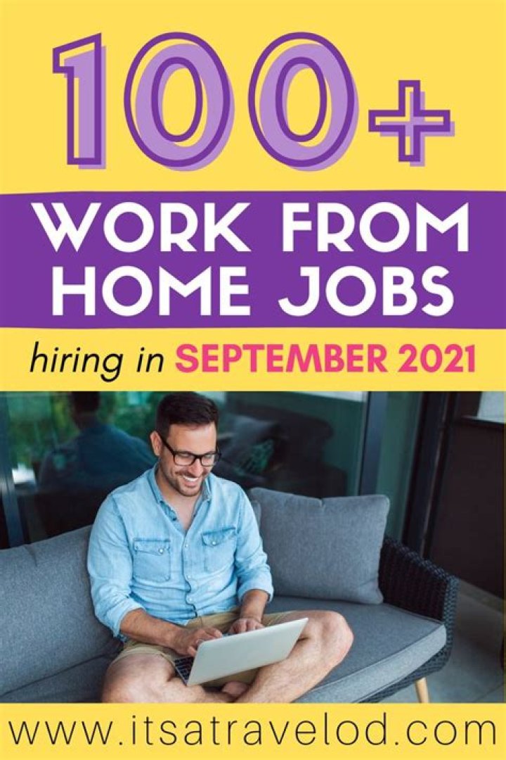 What are the best work-from-home jobs 2021?