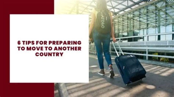 What are the common problems of moving to another country?