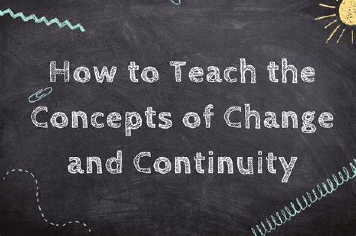 What are the concepts of change?