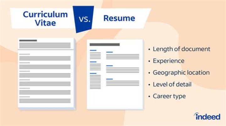 What are the differences between resumes?