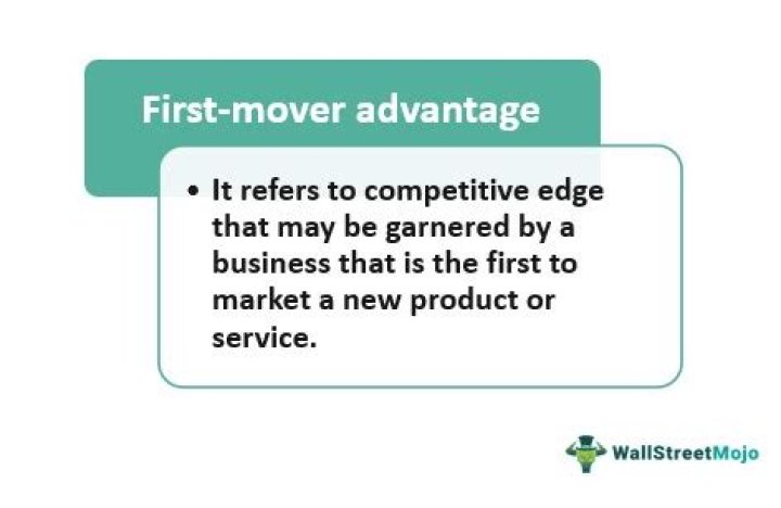 What are the disadvantages of being a first mover?