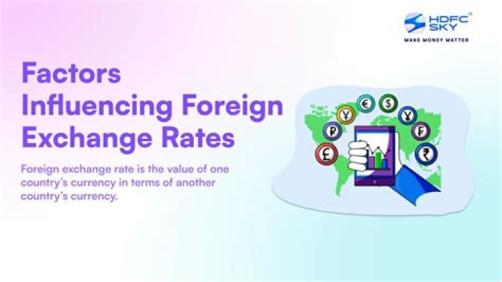 What are the factors affecting foreign exchange rate?