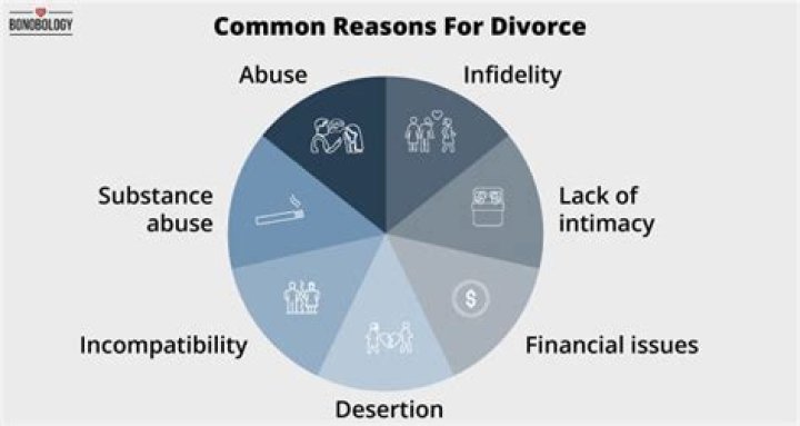What are the five reasons for divorce?
