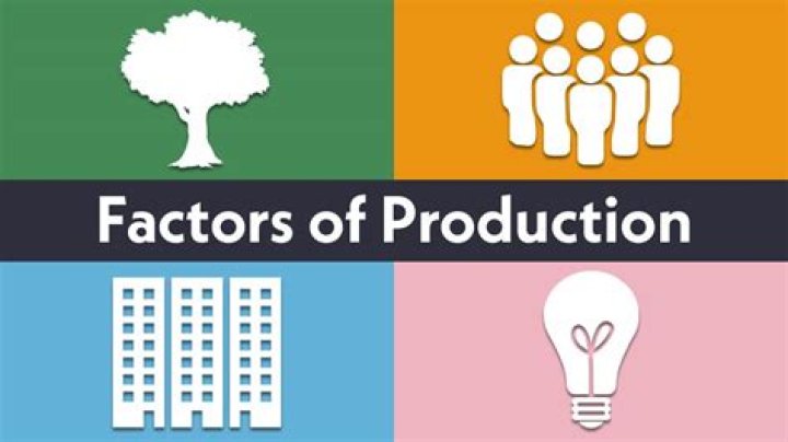 What are the four factors of production in the economy?